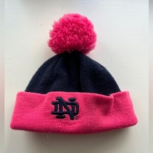 Notre Dame Girls Knit Hat by Genuine Stuff